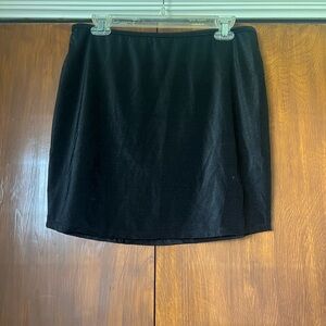 Shimmer mini skirt